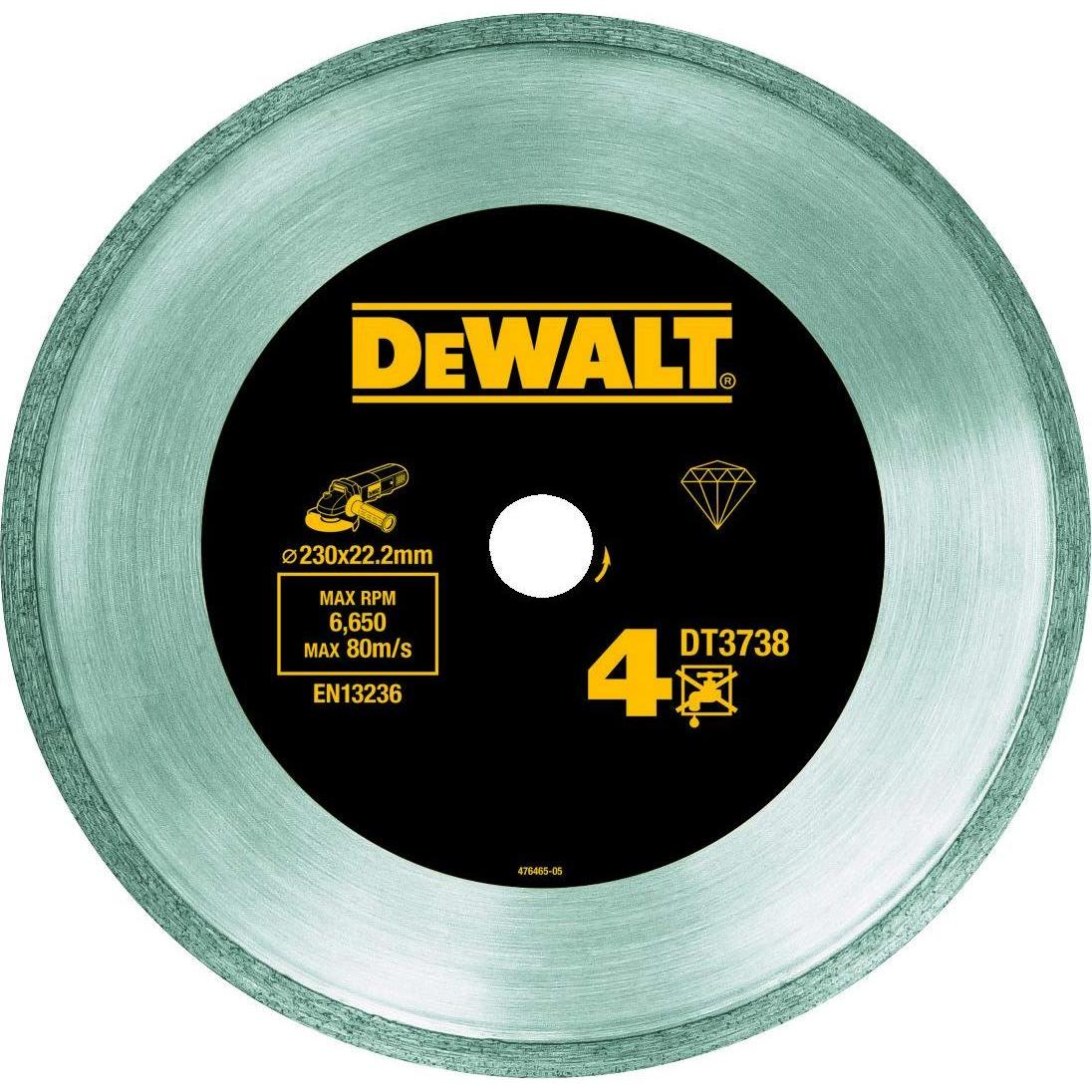 DeWalt, Sägeblatt, DT3738-XJ Diamanttrennscheibe 230