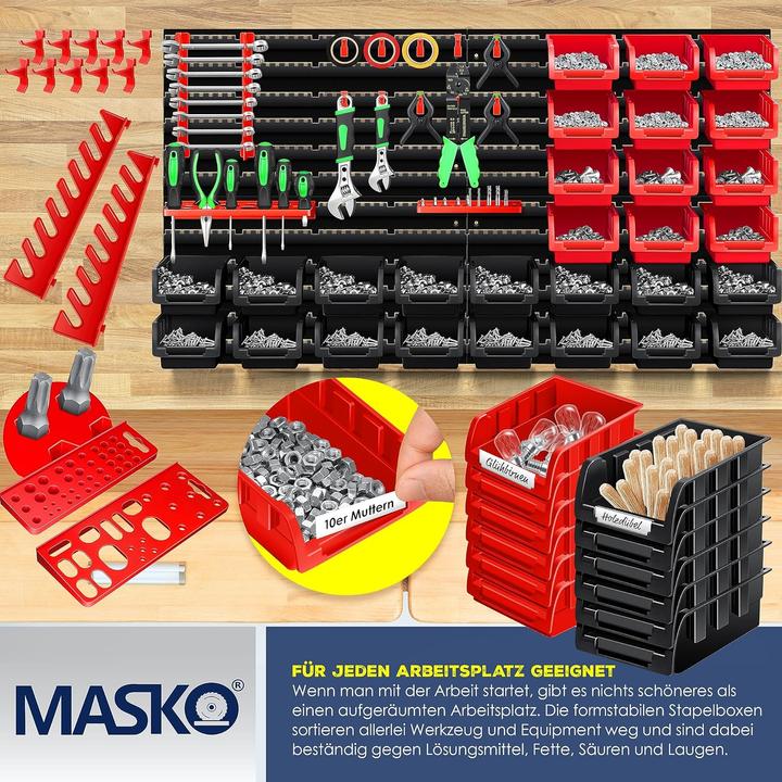 Actual product image Masko Wall shelf set