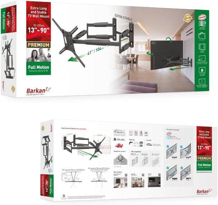 Produktbild Barkan BM466XP (Wand, 90", 60 kg)