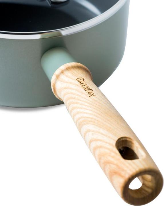 Actual product image Greenpan Mayflower steelpan 16 cm - inductie - anti-anbak - PFAS-vrij (Aluminium, 16 x 13 cm)