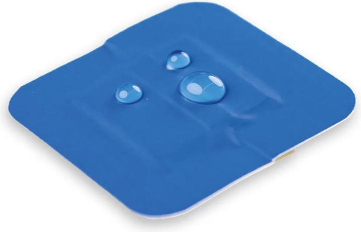 Actual product image Detectaplast Universal plasters detectable38x38 mm 100pcs, blue