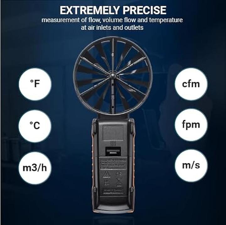 Actual product image Testo Anemometer