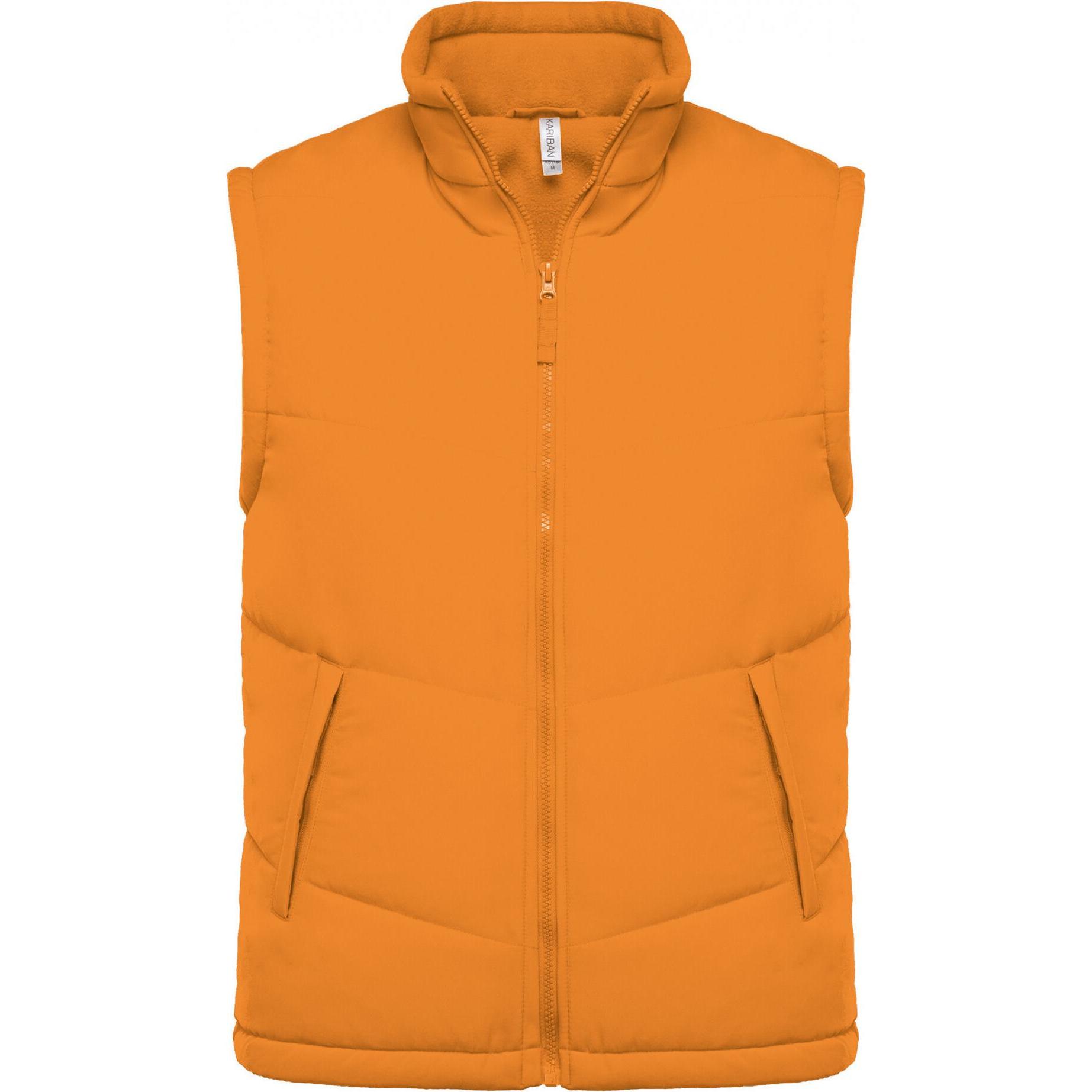 Kariban, Herren, Weste, Warmer, Orange, (XL)