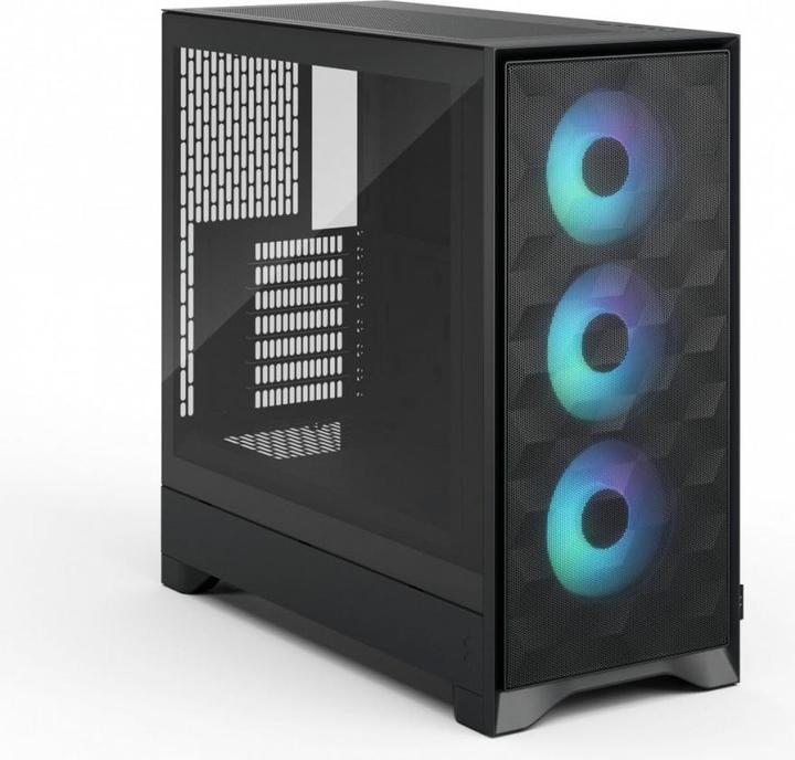 Immagine prodotto Fractal Pop 2 Air Black Solid (schwarz) (ATX, mATX, Mini-ITX)