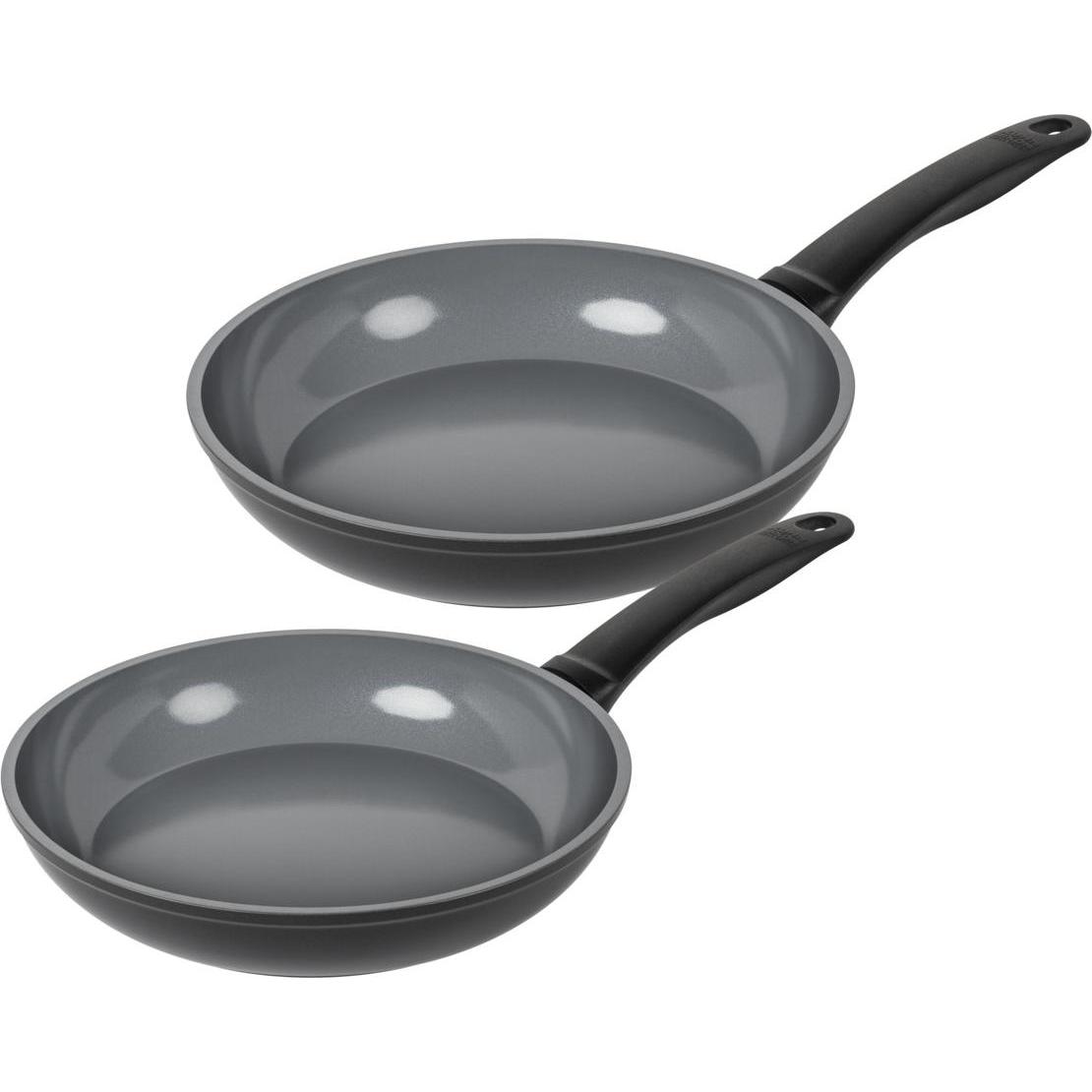 Kuhn Rikon Nero Ceramica Facile, Padella + Pentola,