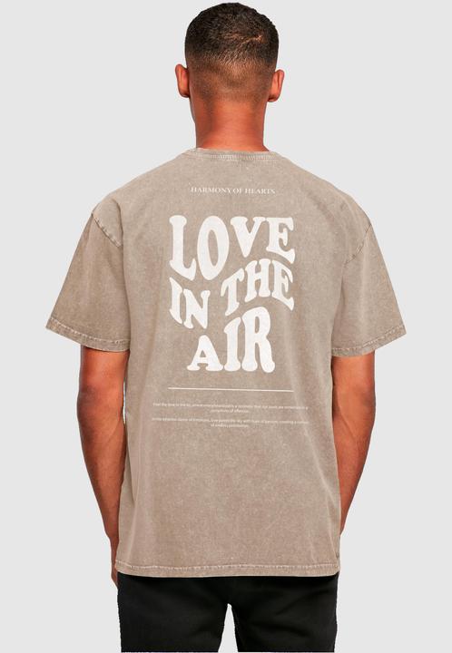 Actual product image Merchcode Love In The Air Acid Washed Heavy Oversize Tee - 136177 (M)