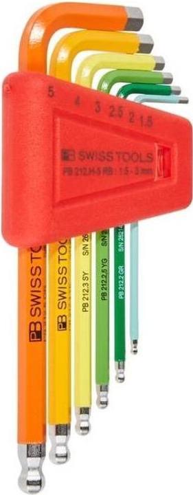Produktbild PB Swiss Tools Innensechskantschl.Satz PB212 H5 RBCN