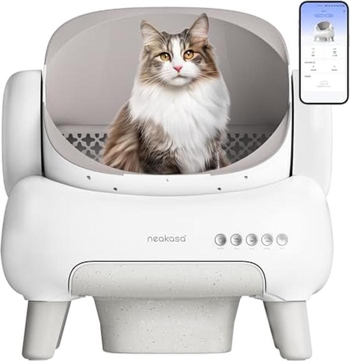 Neakasa M1 Lite (Katzenklo offen, Selbstreinigendes Katzenklo)