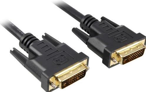 Produktbild PremiumCord DVI-D (M)/DVI-D (M), DVI cable Black (5 m, DVI)