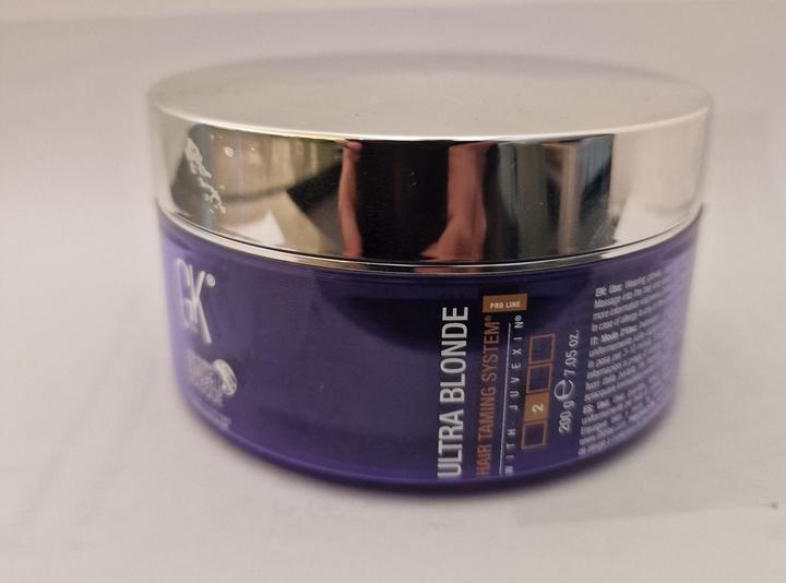 Actual product image Gk Hair Global Keratin Ultra Blonde Bombshell Masque 7.05 Fl Oz 200g