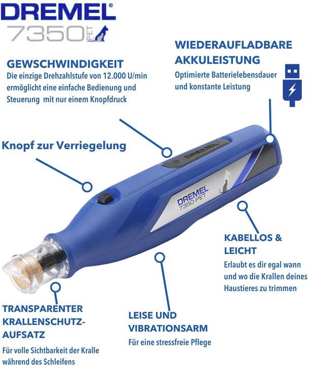 Actual product image Dremel Tierkrallenpflege (Dog)