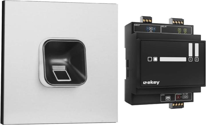 Actual product image Ekey 204703 Fingerprint access system top-hat rail IP54 (Fingerprint)