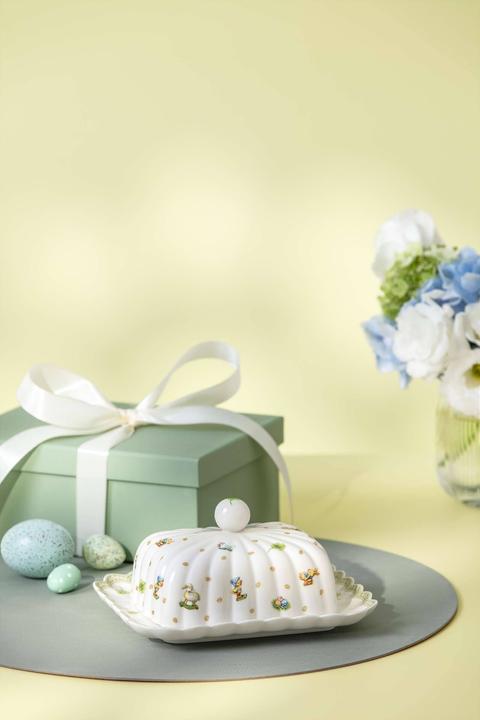 Actual product image Villeroy & Boch Easter Delight butter dish