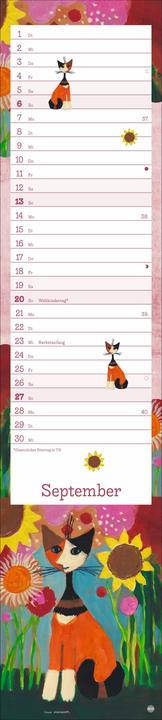 Image du produit Rosina Wachtmeister Langplaner 2026 (11 x 49 cm, Couverture rigide, Allemand)