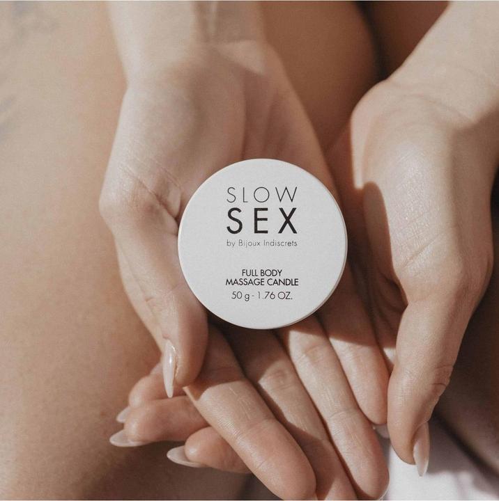 Actual product image Bijoux Indiscrets Bijoux Slow Sex - Body Massage Candle 50 G