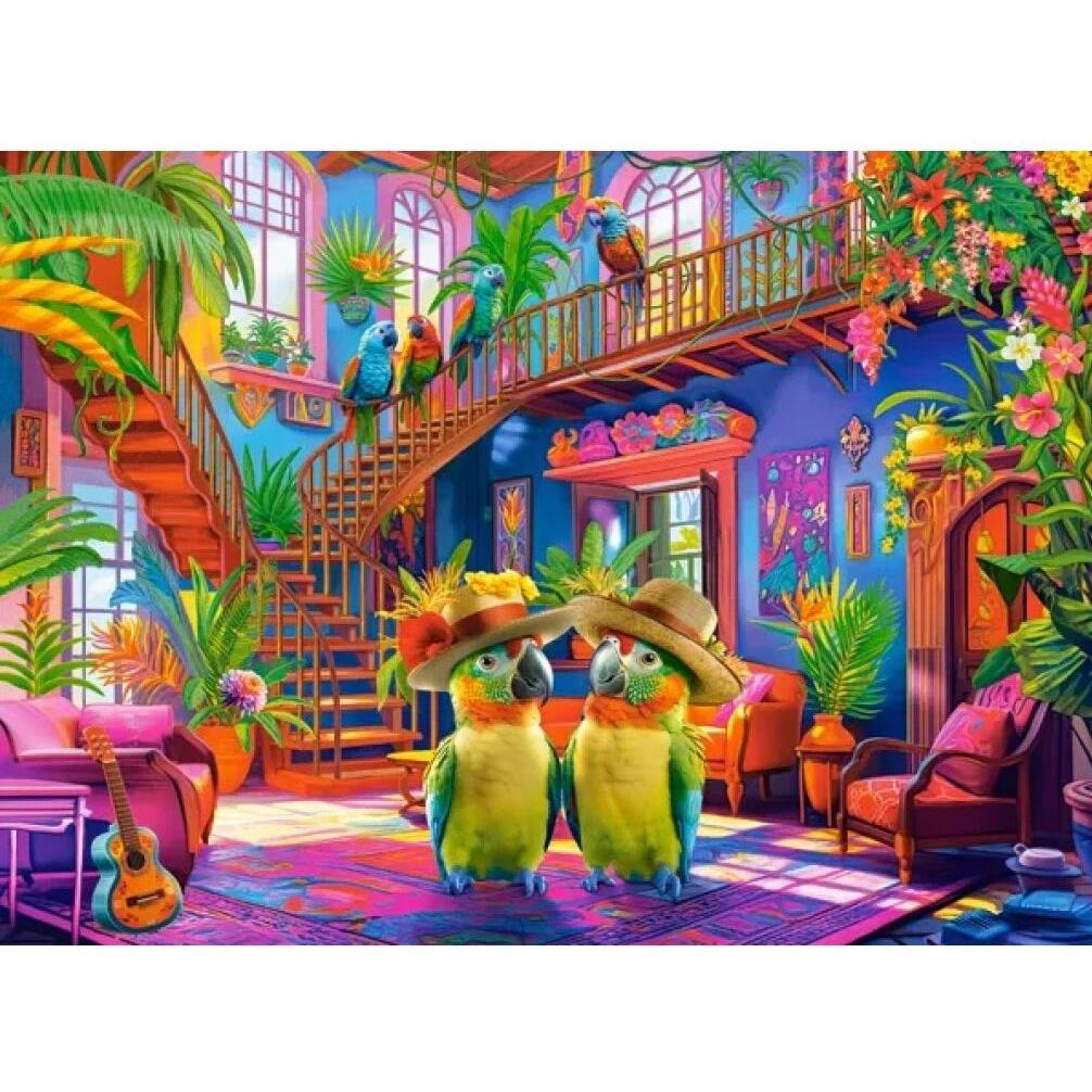 Thumbnail - Castorland Puzzle 200 pieces Parrots in Paradise (200 Teile)