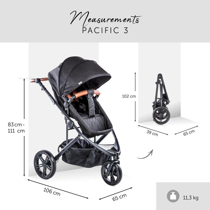 Produktbild Hauck Pacific 3 Shop'n Drive