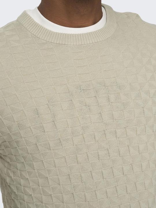 Produktbild Only & Sons Onskalle Reg 12 Struc Crew Knit Noos (S)