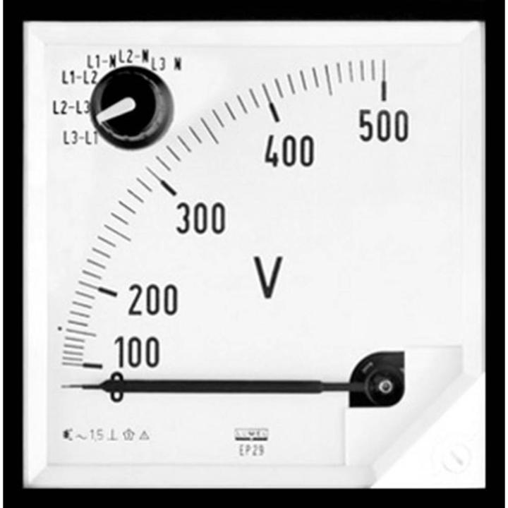 Actual product image Lumel EP29 500V Panelmeter EP29