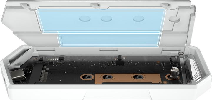 Produktbild ASUS Geh USB ROG STRIX ARION MIKU/WHT SSD Gehäuse (M.2)