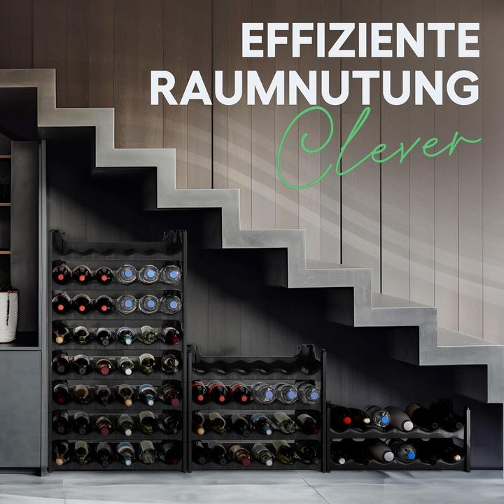 Produktbild Novaliv Weinregal (60 x 28 x 14 cm, 72 Fl.)