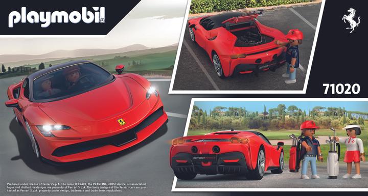 Actual product image Playmobil Ferrari SF90 Stradale (71020)