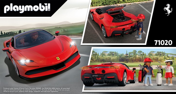 Actual product image Playmobil Ferrari SF90 Stradale (71020)