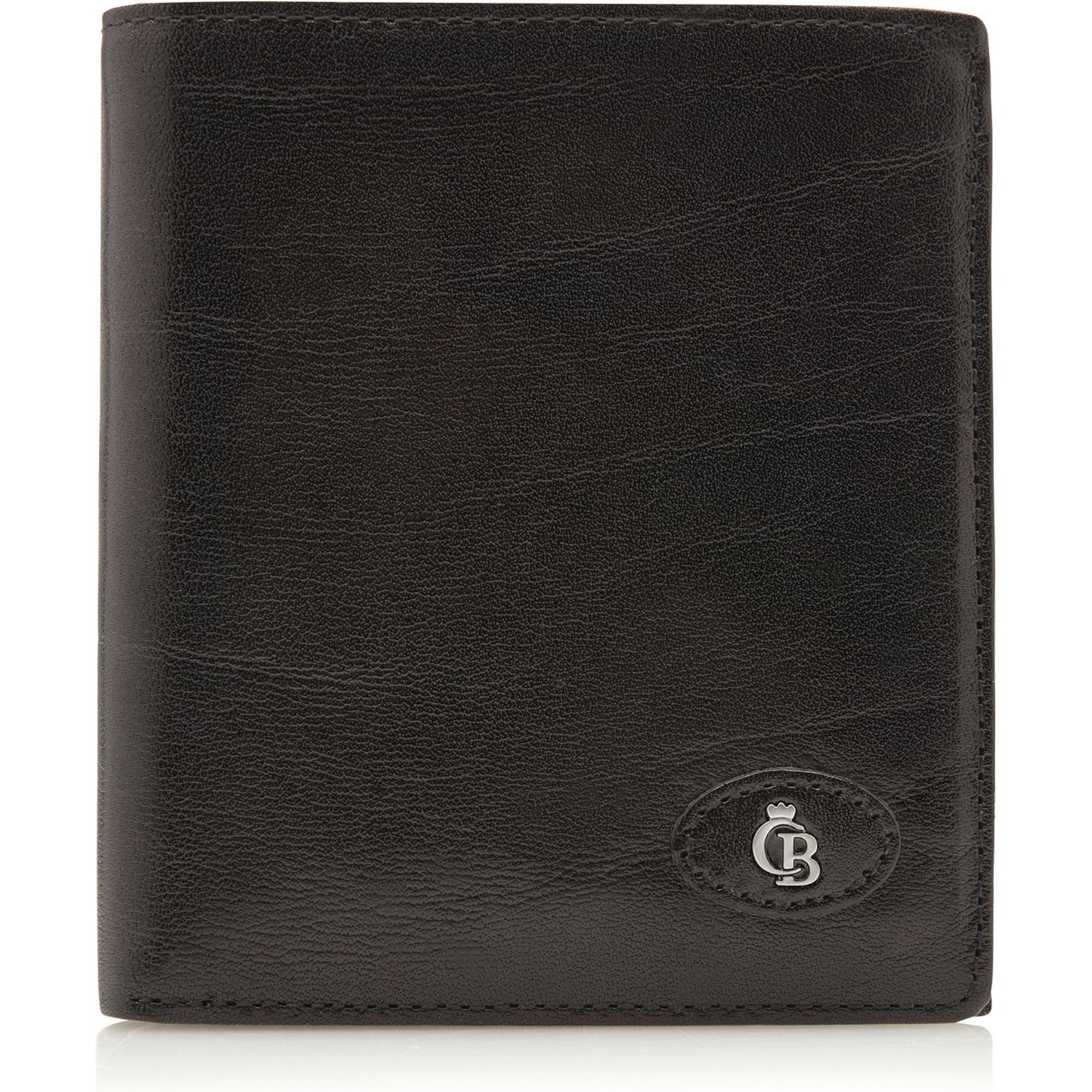 Thumbnail - Castelijn & Beerens, Herren, Portemonnaie, Gaucho Geldbörse RFID Leder 10,5 cm, Schwarz