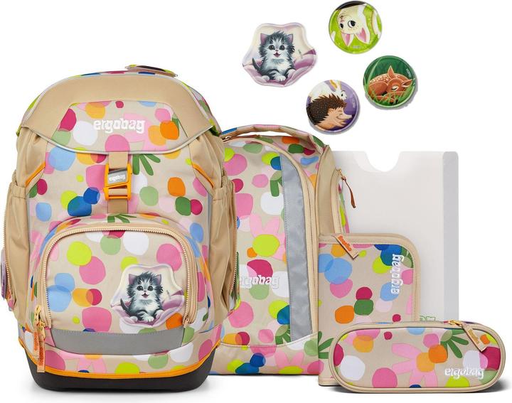 Produktbild Ergobag Schulrucksack Set Pack Flower PowBär 2026 (25 l)