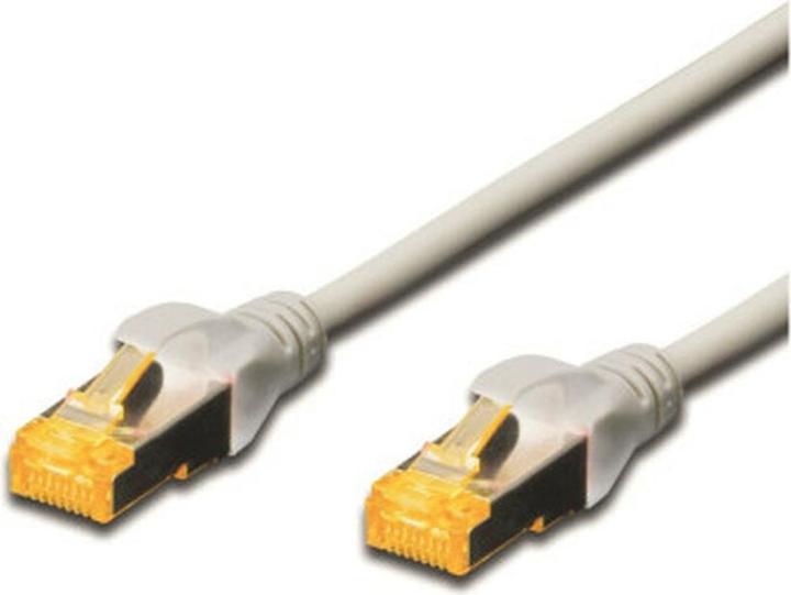 Actual product image WP Rack & Cabling WP WPC-PAT-6ASF050 Network Cable Grey 5 m Cat6a SF/UTP (S-FTP) (S/FTP, CAT6a, 5 m)