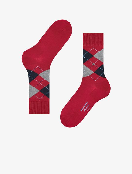 Actual product image Burlington Socken "Manchester" dunkelrot (Single pack, 40 - 46)