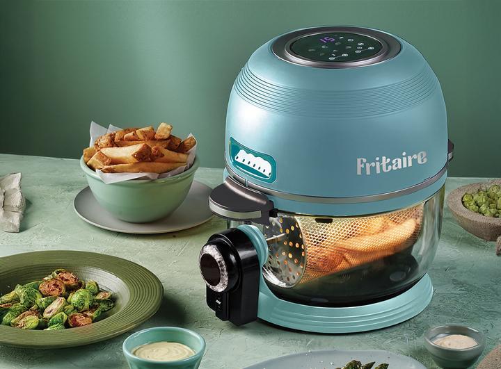 Produktbild Fritaire Heissluftfritteuse Frittaire türkisblau