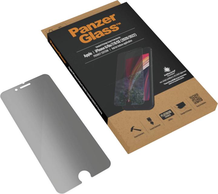 Image du produit PanzerGlass Privacy (1 pièce(s), Apple iPhone SE, Apple iPhone 6s, Apple iPhone 6, Apple iPhone 8, Apple iPhone 7)