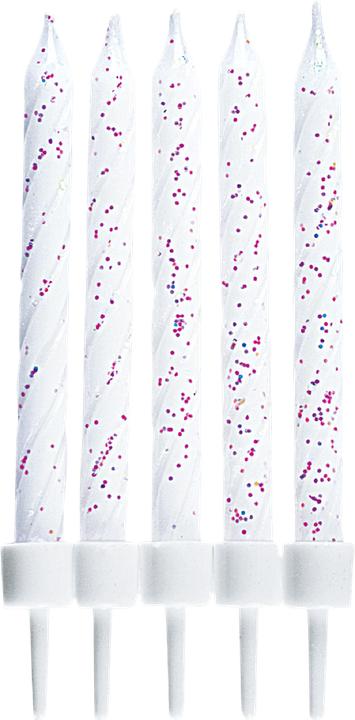 Actual product image Städter Candles with glitter (10 pcs.)