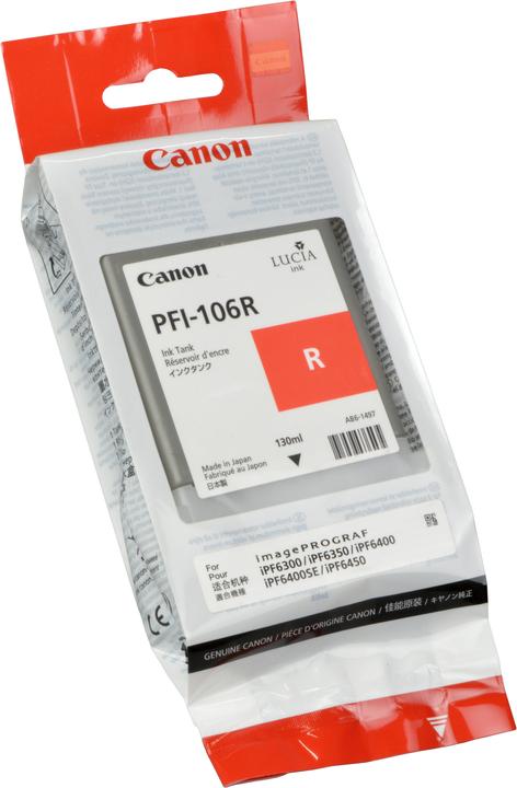 Actual product image Canon Pfi-106r (R)