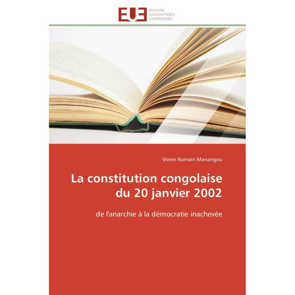 La constitution congolaise du 20 janvier 2002, Fachbücher