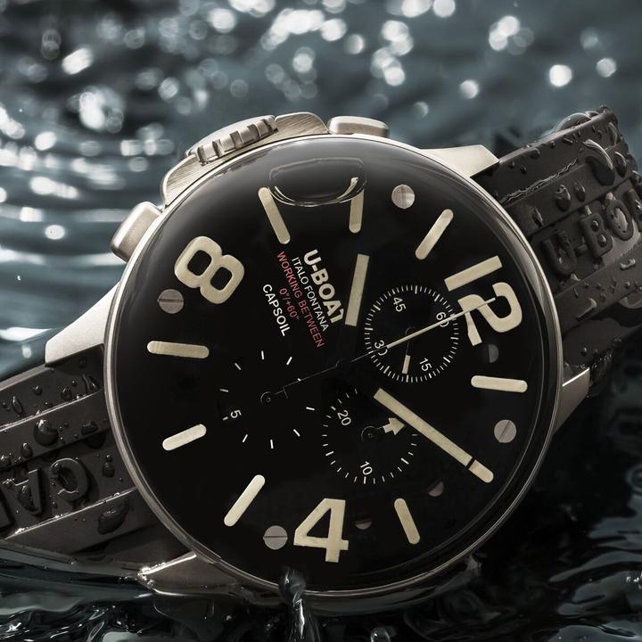 Image du produit U-Boat Herrenuhr Mod. 8111/E (Chronographe, Horloge analogique)