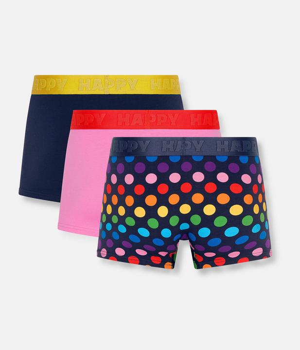 Produktbild Happy Socks 3-Pack Multi Color Dot Short Boxers (M, 3er Pack)