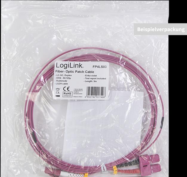Actual product image LogiLink Network cable (U/FTP, CAT6, 3 m)