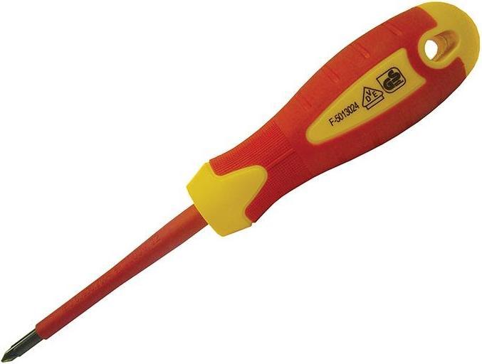 Actual product image Faithfull Phillips Soft Grip Vde Screwdrivers