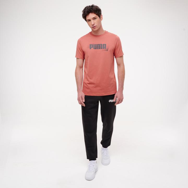 Image du produit Decathlon T-shirt en coton à manches courtes homme, rouge (S)