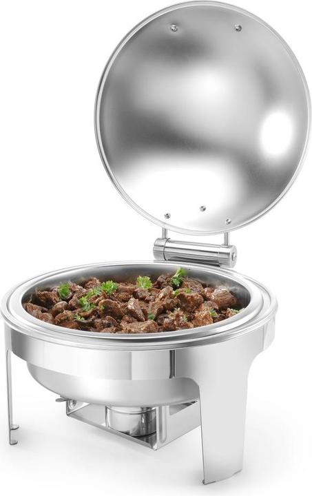 HENDI Chafing Dish GN 1/2 Finitura Satinata - Per Buffet E Catering, 4 Litri - Foto 11