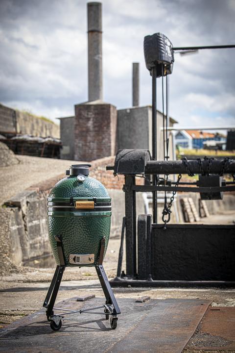 Produktbild Big Green Egg Rollwagen zu Grill "Small Egg"