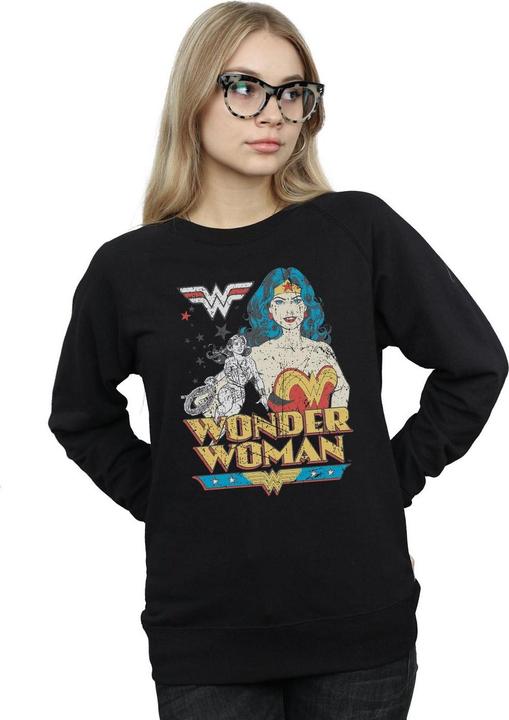 Produktbild Wonder Woman Posing Sweatshirt (XL)