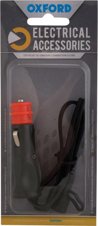 Oxford 12Vplug to USA/SAE connector