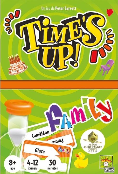 Produktbild Repos Production Time s Up. Family Vert (Französisch, 4 - 12 Spieler)
