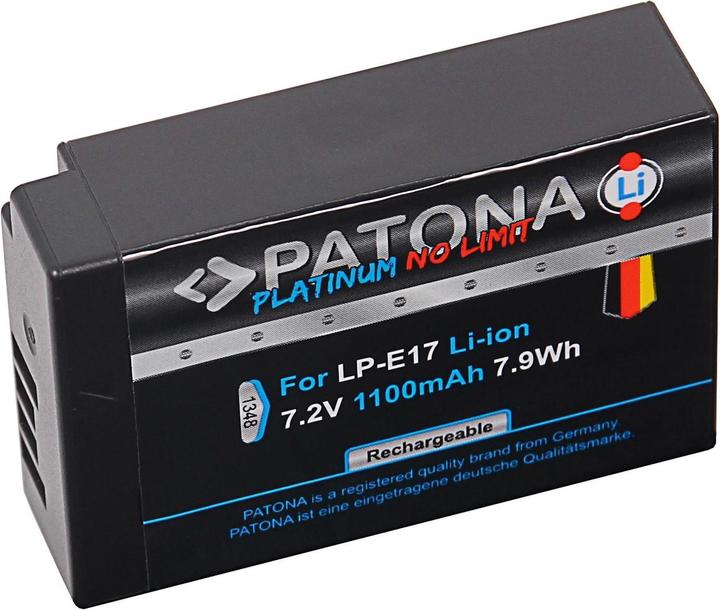 Actual product image Patona Digital Camera Battery Canon LP-E17 (Camera battery)