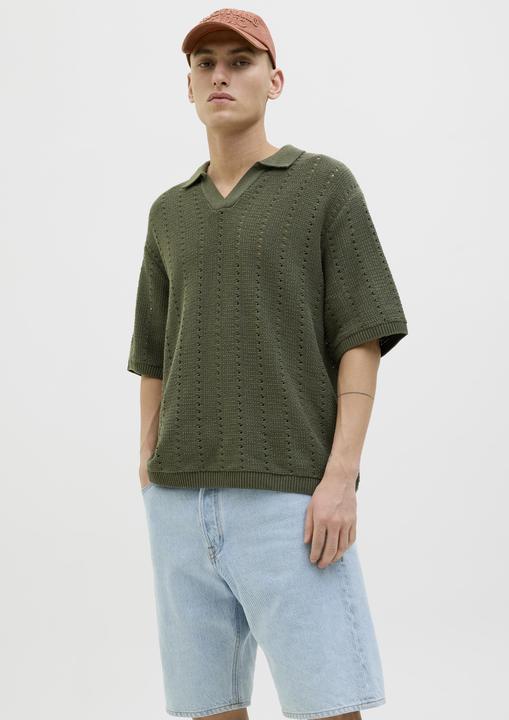 Actual product image Jack & Jones Single-coloured polo shirt Poloshirt (XS)