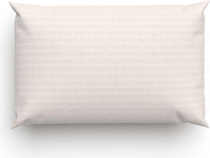 Actual product image Lotus Bettwaren Bed Linen Satin Seersucker uni (Pillowcase, 65 x 100 cm)