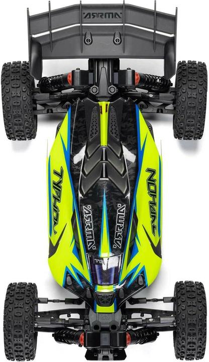 Produktbild Arrma Buggy TYPHON BLX 223S Gelb ARTR, 1:8 (ARR Almost-Ready-to-Race)
